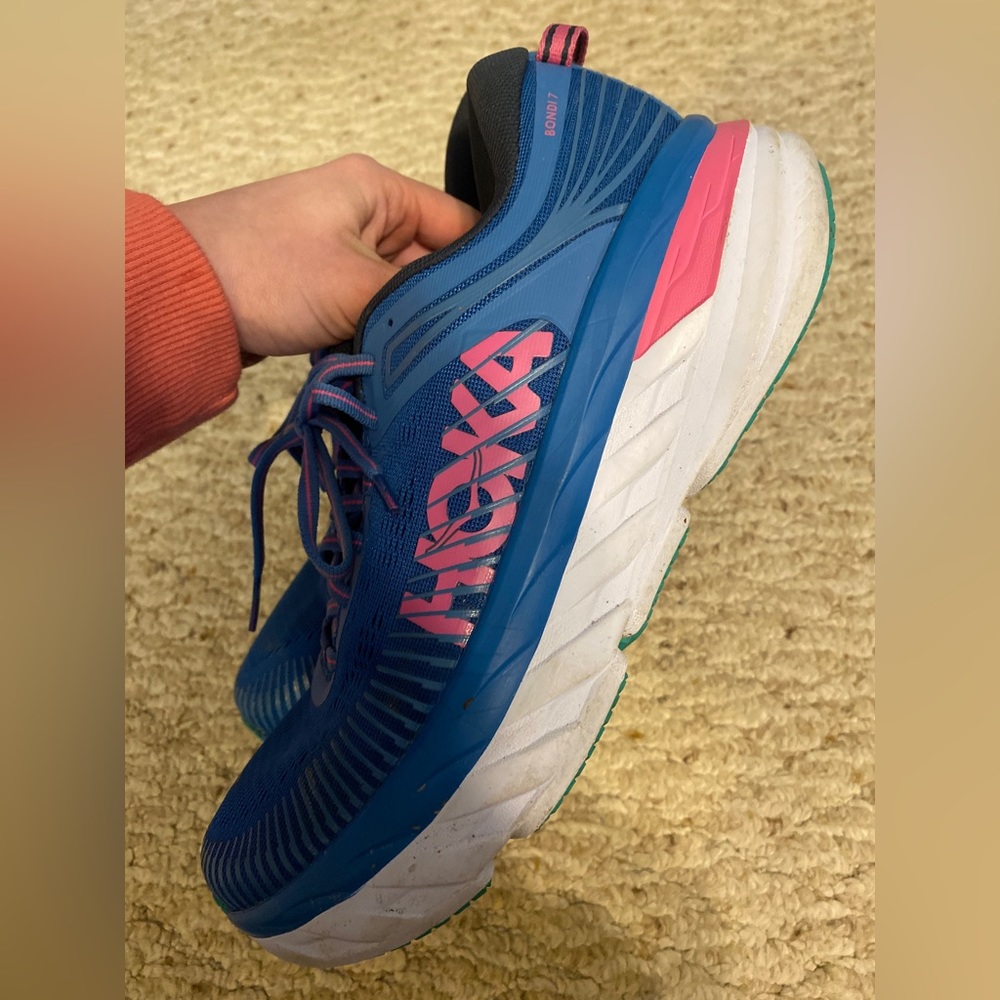Hokas worn once